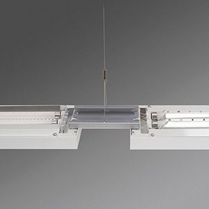 LED-Pendelleuchte 46W stail 4000K 6669lm Konv 1LED LED nicht austauschbar sym