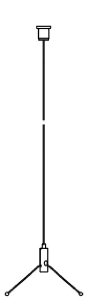 Seilabhängung gr ST Ø1,2mm L1900mm B120mm