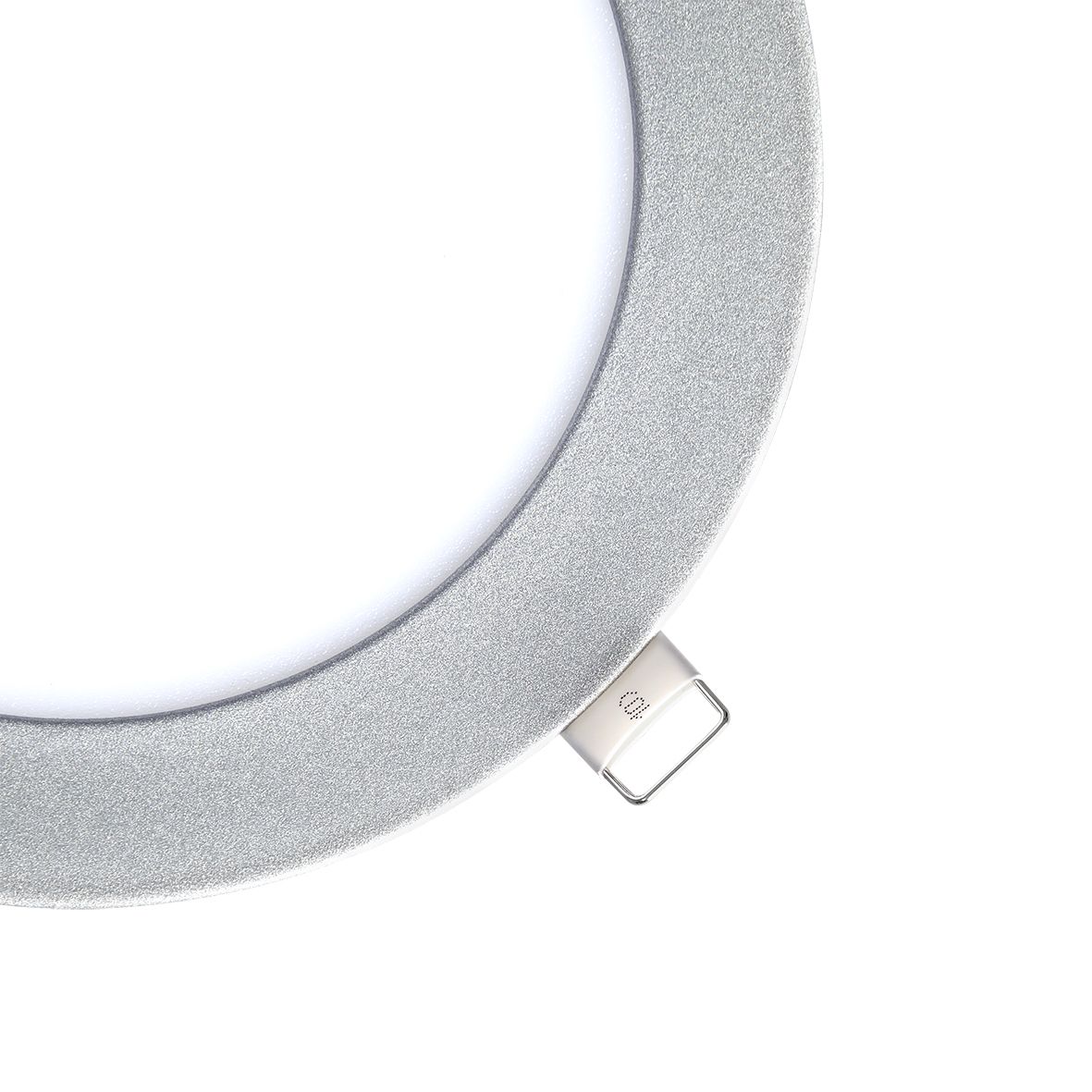 LED-Panel 0x0mm 10W 3000K 930lm ti Konv titan IP20 Ø170x20mm