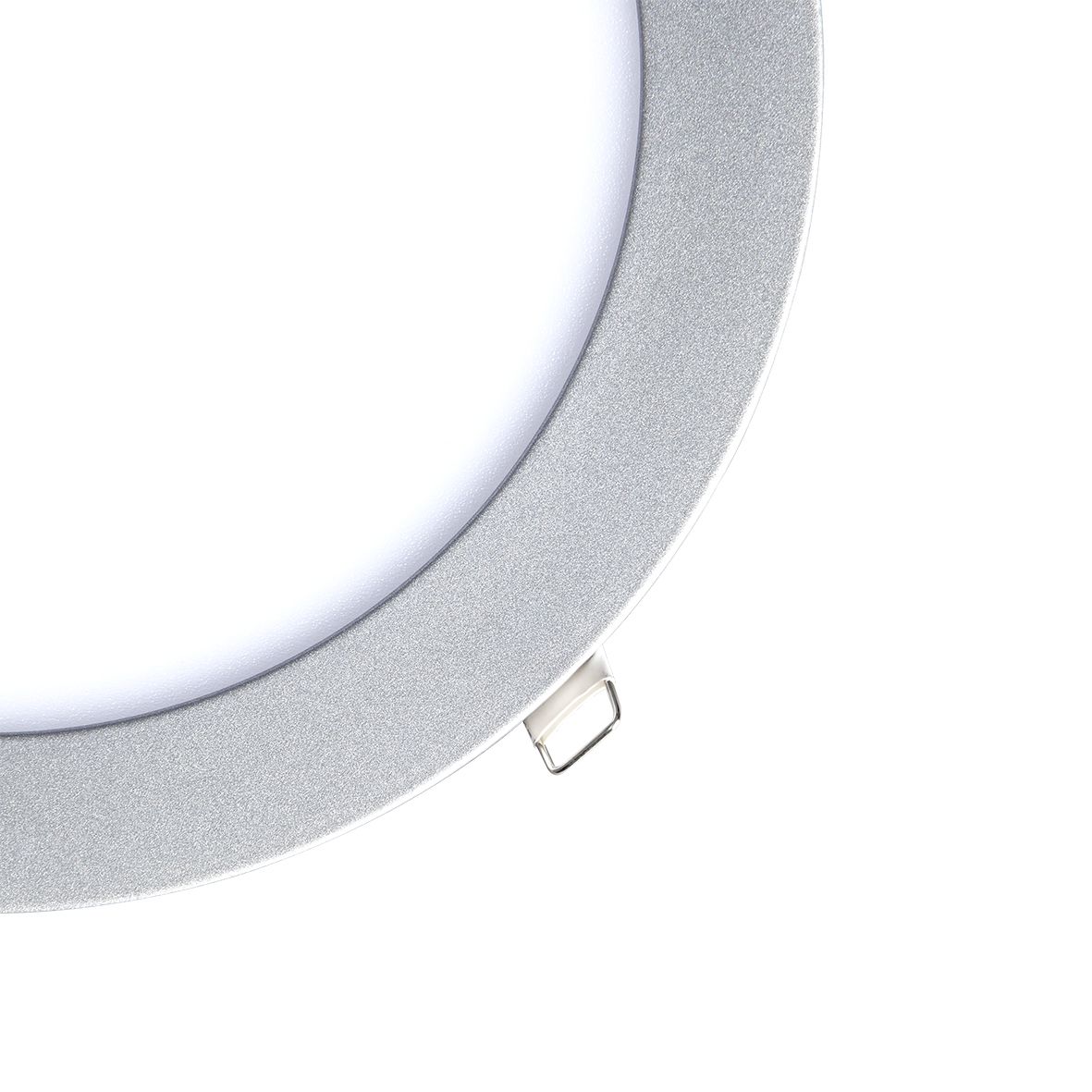 LED-Panel 0x0mm 15W 3000K 1500lm ti Konv titan IP20 Ø225x23mm
