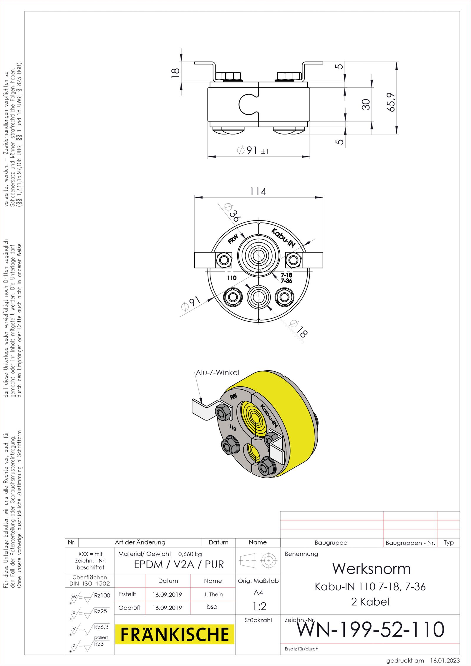 Rohrverschlussstopfen Kst Geeignet für f.flexible Rohre f.starre Rohre ge