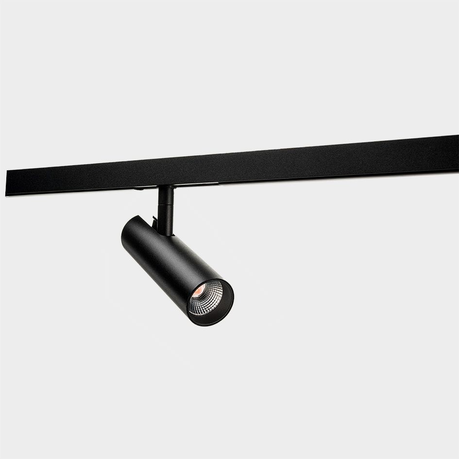 LED-Schienenstrahler 7W ZIP TUBE 2700K 360lm Konv 1LED Alu IP20 sw mt RF:matt