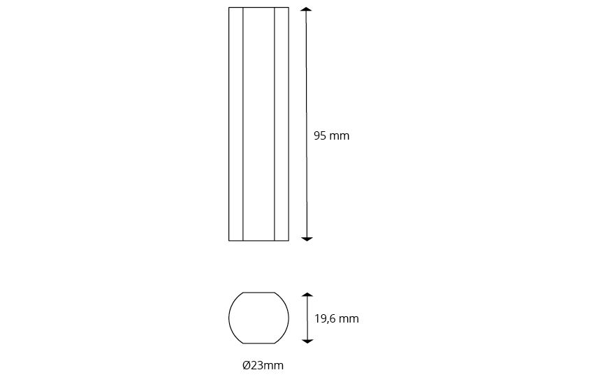 LED-Steuerung 4,2W NANO 350mA 12V dim Dimmung Phasenabschnitt Kstgeh dyn