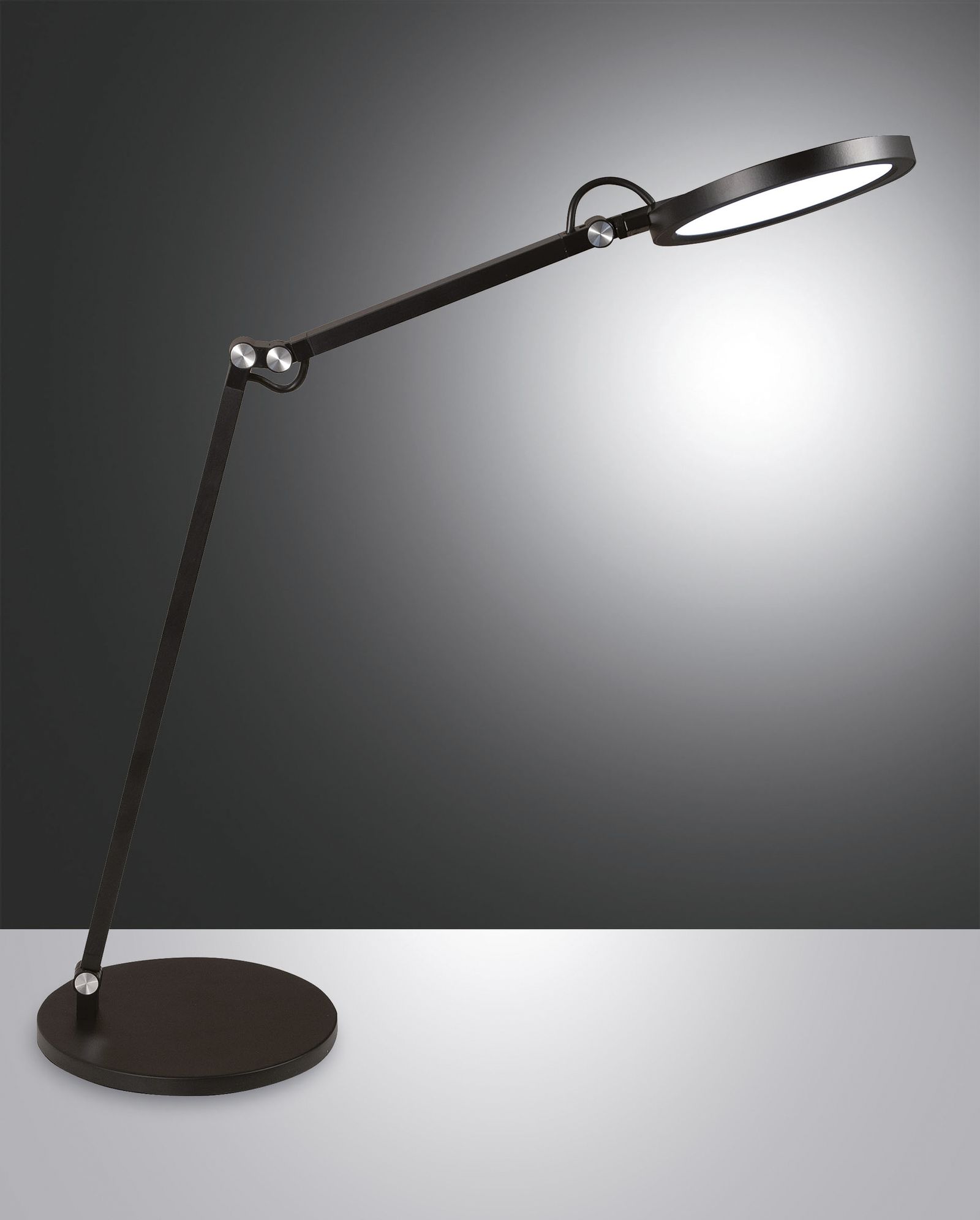 LED-Schreibtisch 9W Regina 3000-5000K sw 1135lm 1LED elektr.Trafo m.Schalter m.LM