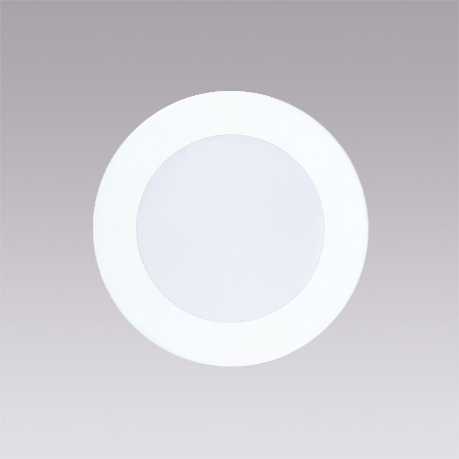 LED-Panel Ø85mm 5W 3000K 410lm ws Konv IP44