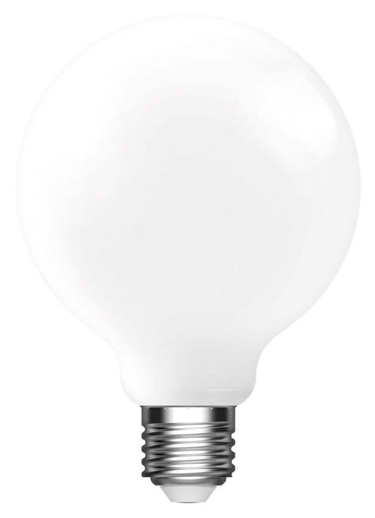 LED-Kugellampe E27 G95 8,2W 2800K 1055lm E opal ws 360° Ø95x137mm 220-240V