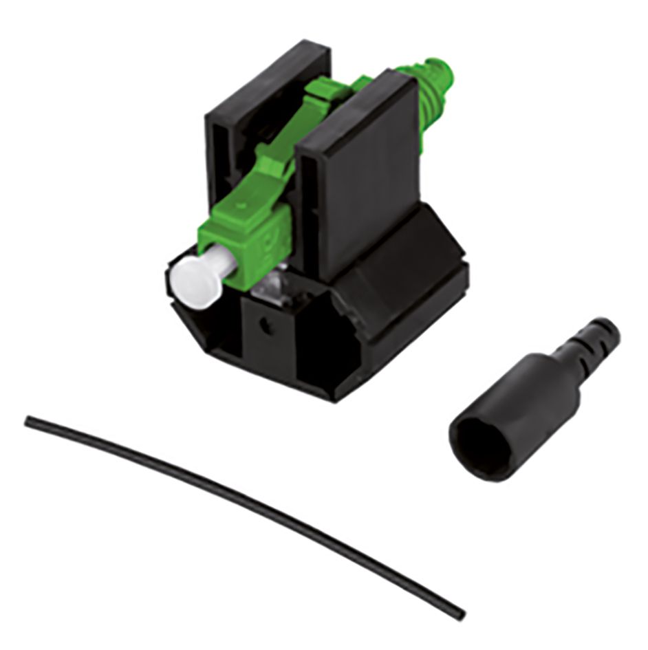 LWL-Stecker SC SM klemm Keramik bl