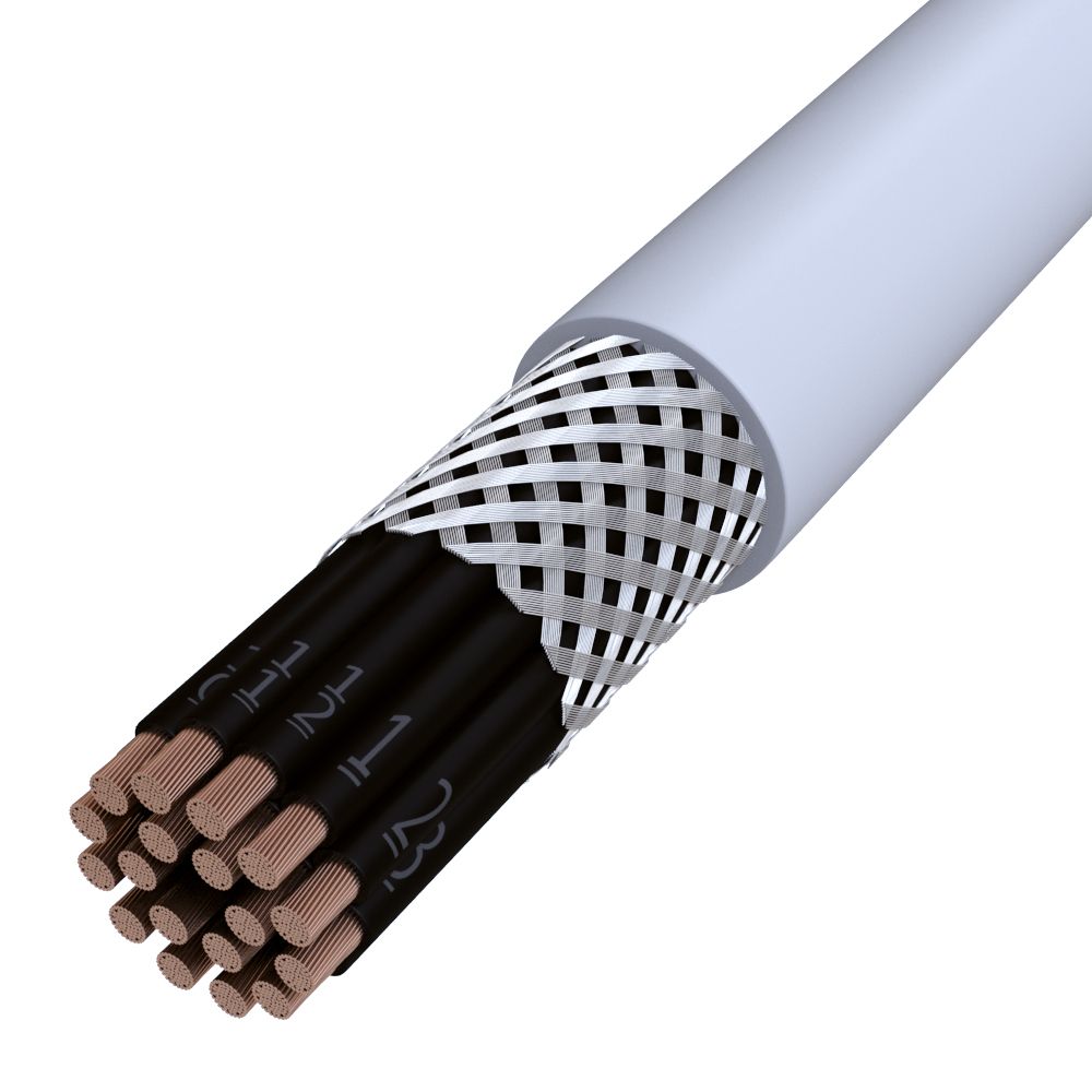 PVC-Steuerleitung Eca CY-OZ 20x1,5 gr TR500 gesch Polyvinylchlorid (PVC)