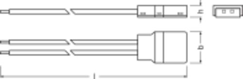 Einspeisungskabel mehrf 2p 552mm