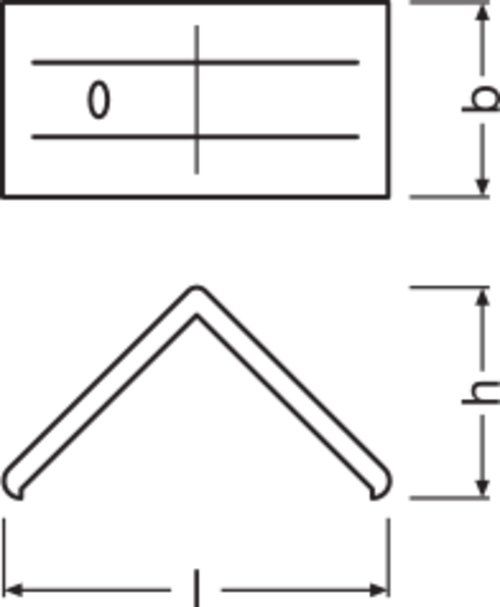 Montagebügel si ST L14,3mm H19,8mm