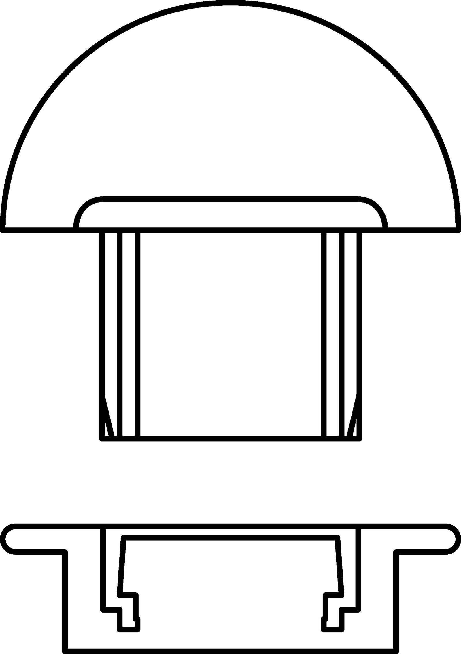 Endkappe ws Kst L20,2mm H6,7mm