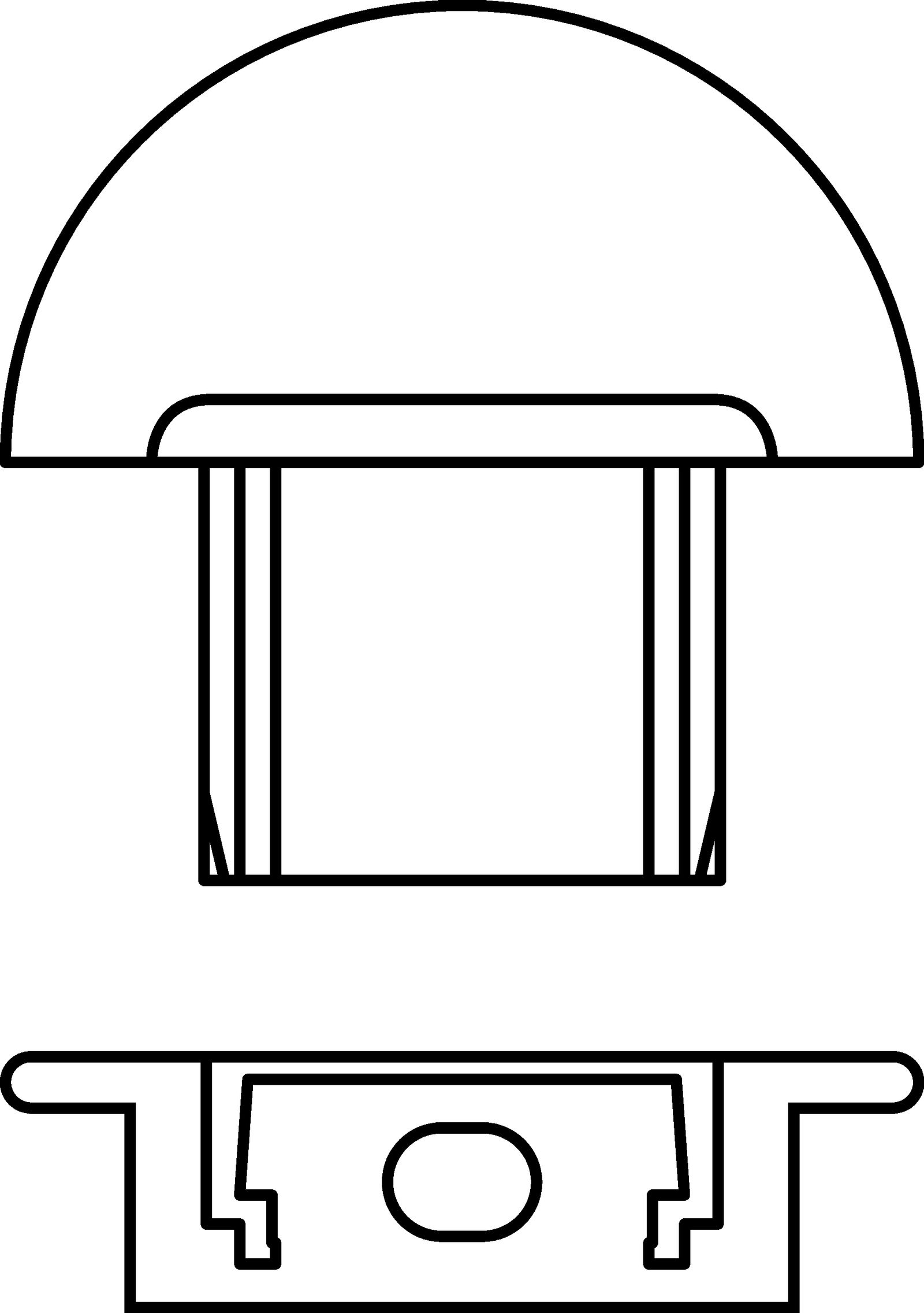 Endkappe ws Kst L20,2mm H6,7mm