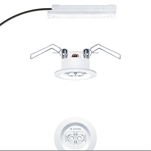 LED-Sicherheitsleuchte 3,8W 4000K 332lm IP40 EB 2LEDs Einb ÜberwBaust zentral