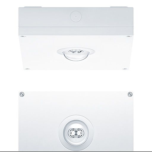 LED-Sicherheitsleuchte 4,5W 4000K 307lm IP65 2LEDs Deckenanb ÜberwBaust zentral