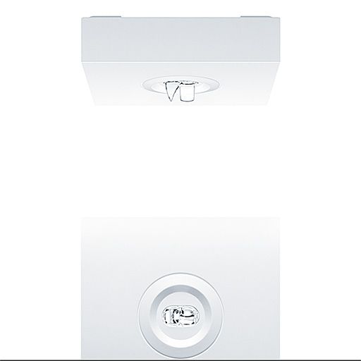 LED-Sicherheitsleuchte 7,2W 4000K 556lm IP40 2LEDs Deckenanb ÜberwBaust dezentr