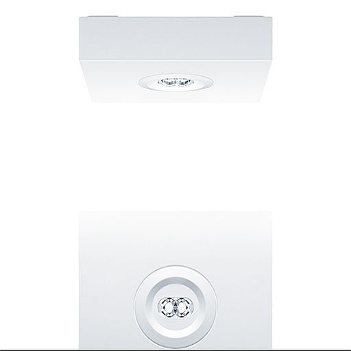 LED-Sicherheitsleuchte 7,5W 4000K 519lm IP40 2LEDs Deckenanb ÜberwBaust dezentr