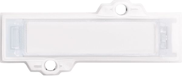 Klingeltaster Kst edst UP rechteck m.Bel Mit Namensschild 19,4mm