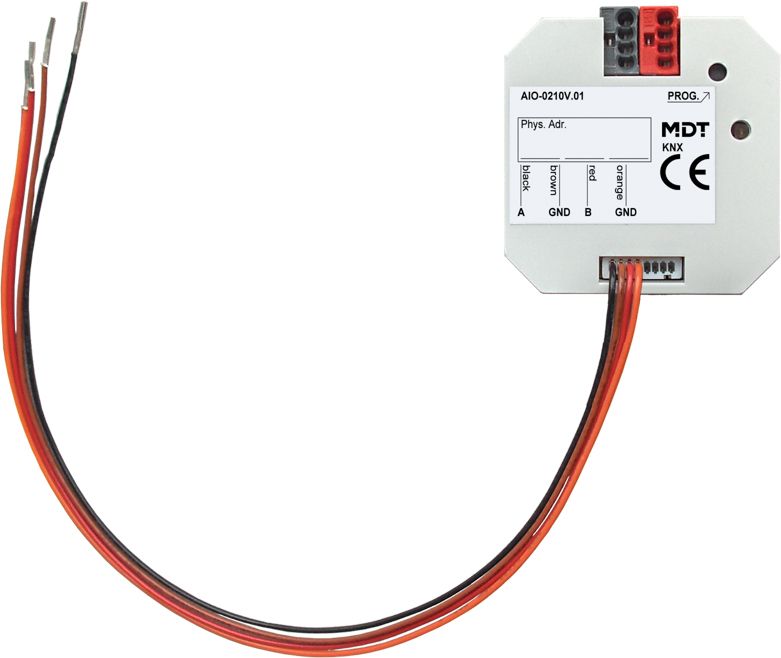 Analogeingang KNX UP 2f Spg Strom Eingangsgröße Spannung