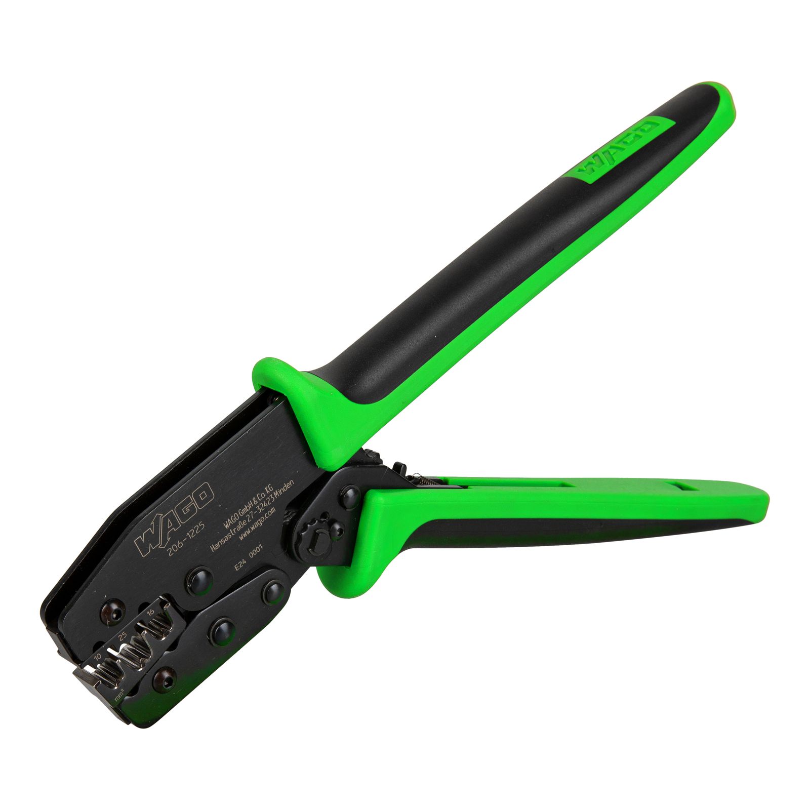 Crimpzange mech 270mm Kabelschuh/Verb 10-25qmm