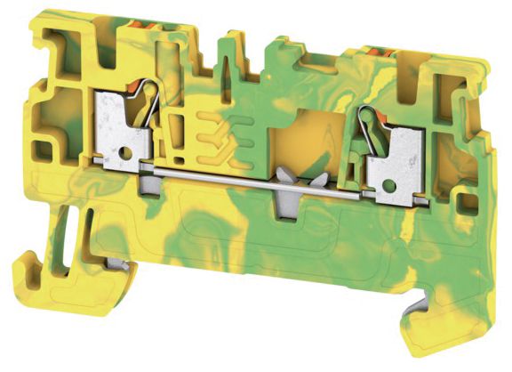 Schutzleiter-Reihenklemme 10-35qmm gn/ge TS35 Hutschiene TH35