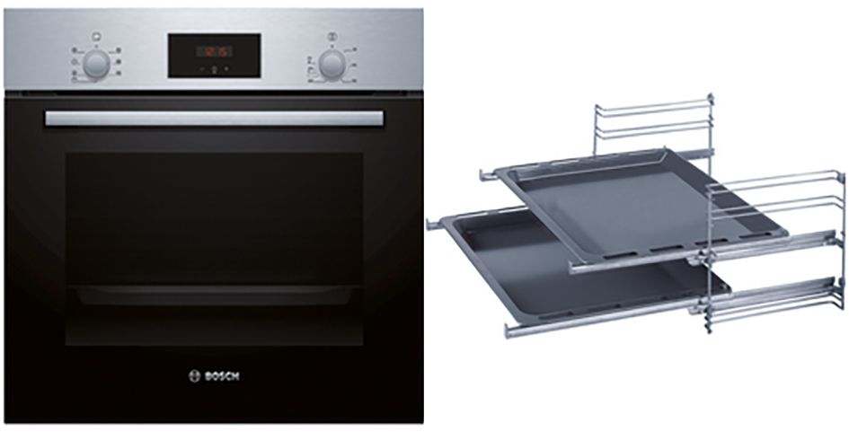 Backofen EB edst A HBF133BR0+HEZ438201 2f-Ausz katalyt Heißluft 66l