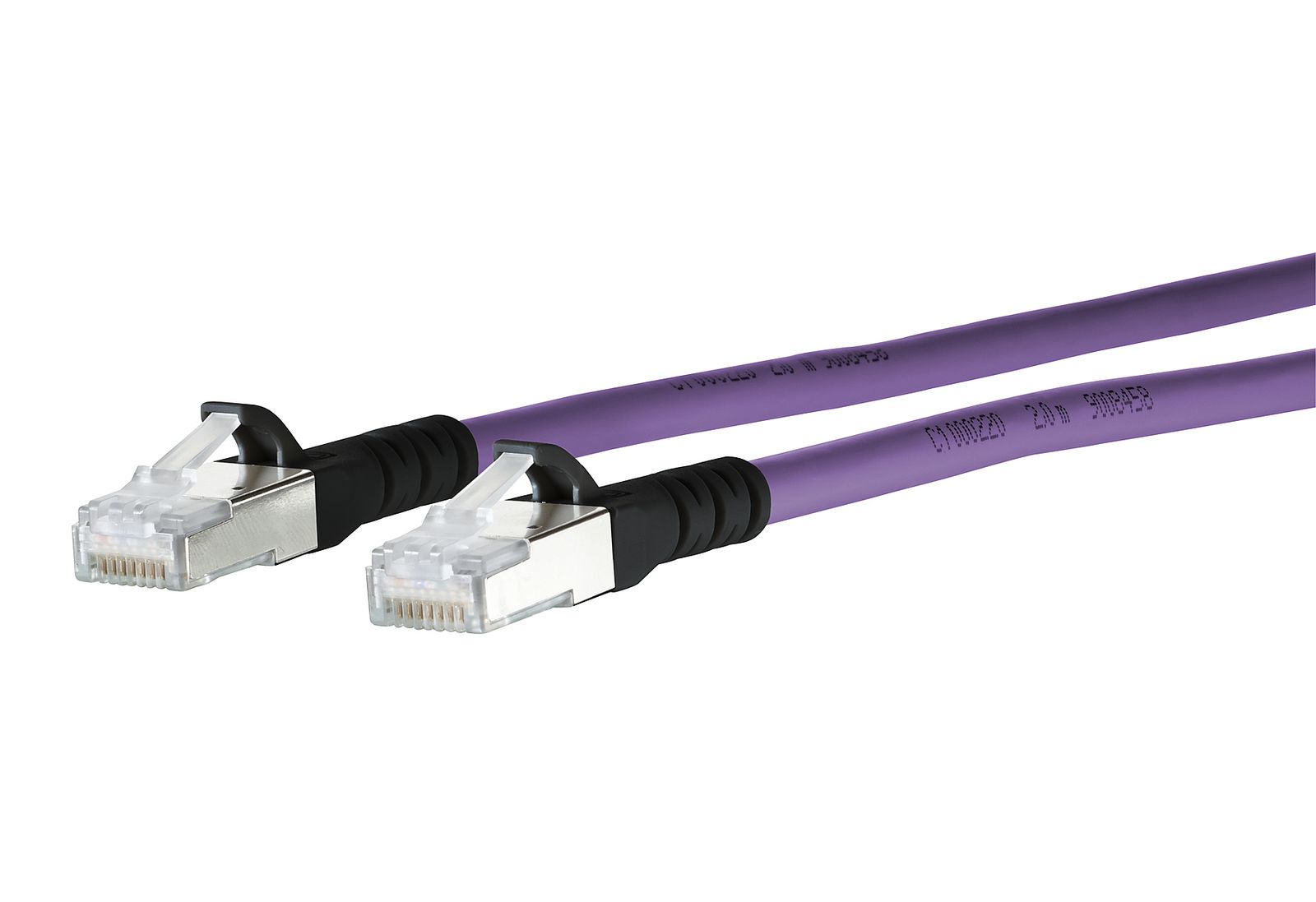 Patchkabel Cat6A 7m vi S/FTP RJ45 AWG26