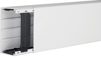 Leitungsführungskanal Kst 60x110x2000mm ver-ws LF-K unbeh hfr 5460qmm RAL9016