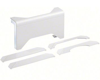 Übergangsstück SL-K ver-w ver-ws80x20mm LF-K RAL9016 hfr