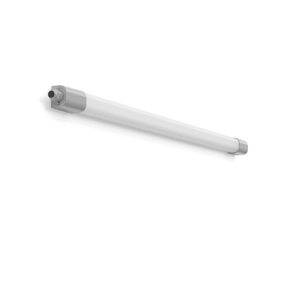 LED-Feuchtraumleuchte PlanoxEco 22-37W 4000K 4950lm gr Konv IP66 1369x61x50mm