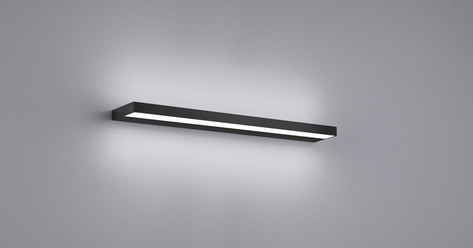 LED-Up/Down Leuchte SLATE 15W 2900K Konv 960lm sw IP44 105x25x600mm