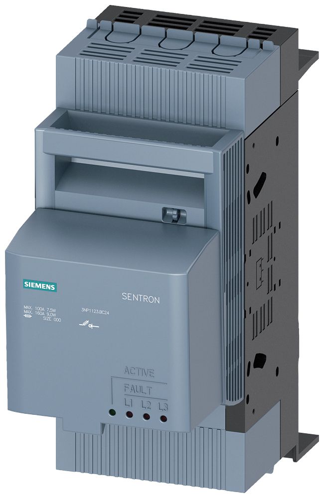 Sicherheitsschalter 100 A NH000 3p IP40 Mit Sicherungsüberwachung