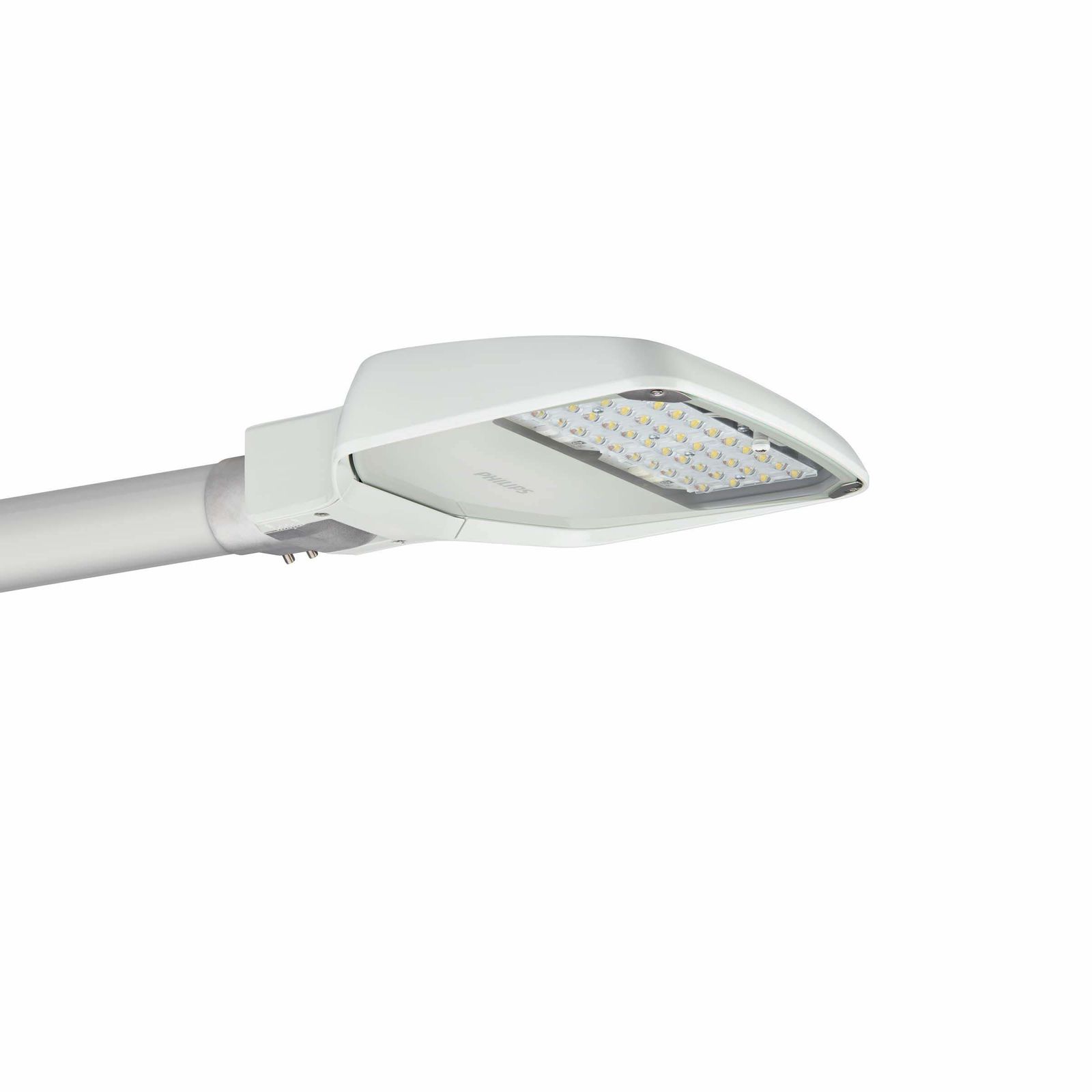 LED-Straßenleuchte 40,5W ClearWay 4000K Aufs/Ans 48-76mm 5880lm gr elektr.Trafo