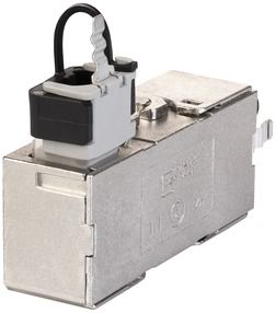 Kabelverbinder Cat6A RJ45 26AWG Feldkonf Schirm massiv f.Rundkabel