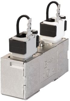 Kabelverbinder Cat6A RJ45 26AWG Feldkonf Schirm massiv f.Rundkabel