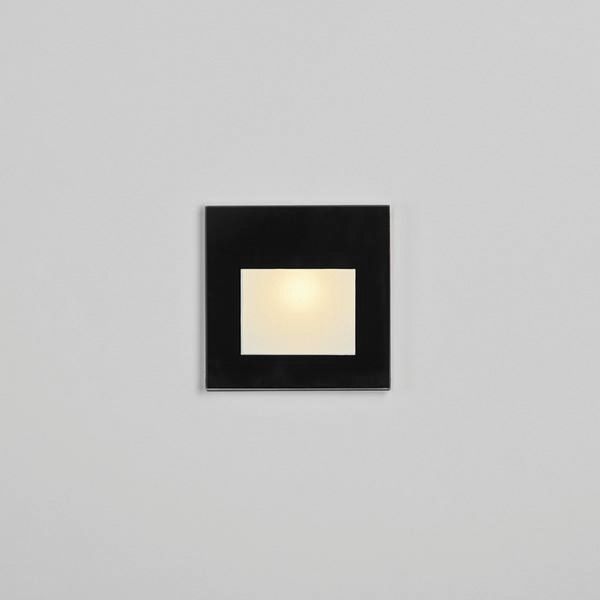 LED-Orientierungsleuchte 2W 3000K 35lm sw Konv 1LED elektr.Trafo IP20 Scheibe