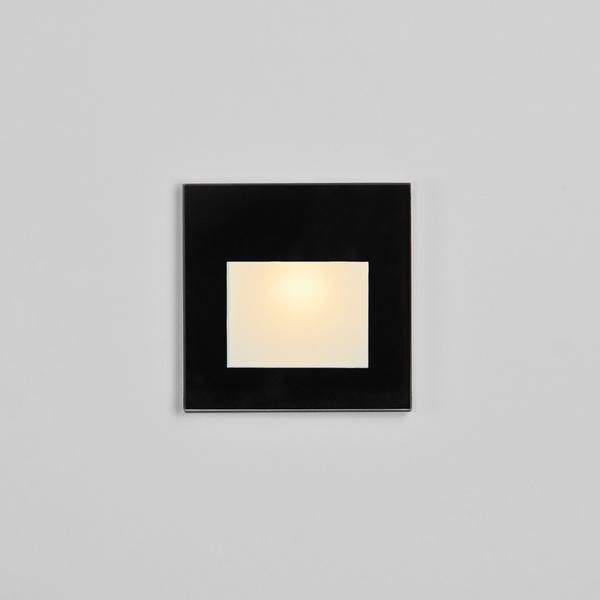 LED-Orientierungsleuchte 2W 3000K 35lm sw Konv 1LED elektr.Trafo IP20 Scheibe