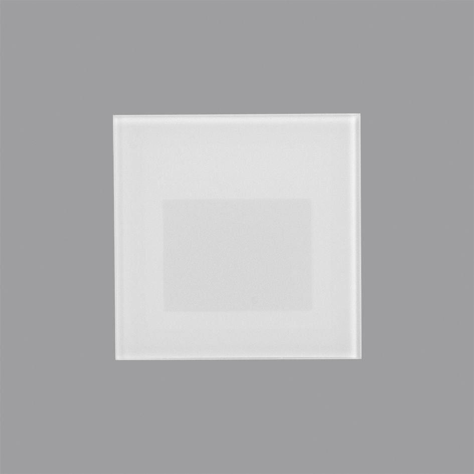 LED-Orientierungsleuchte 2W 3000K 35lm sw Konv 1LED elektr.Trafo IP20 Scheibe