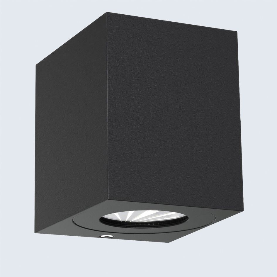 LED-Up/Down Leuchte Canto Kubi 2 10W sw 3000K 500lm Konv IP44 100x87x104mm