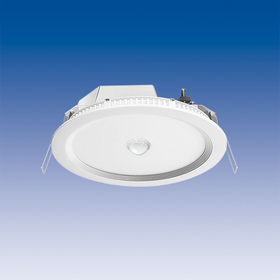 LED-Einbaustrahler 18W ELSA-2 4000K 1LED 1750lm Konv Alu IP20 ws mt Ø/EB225mm