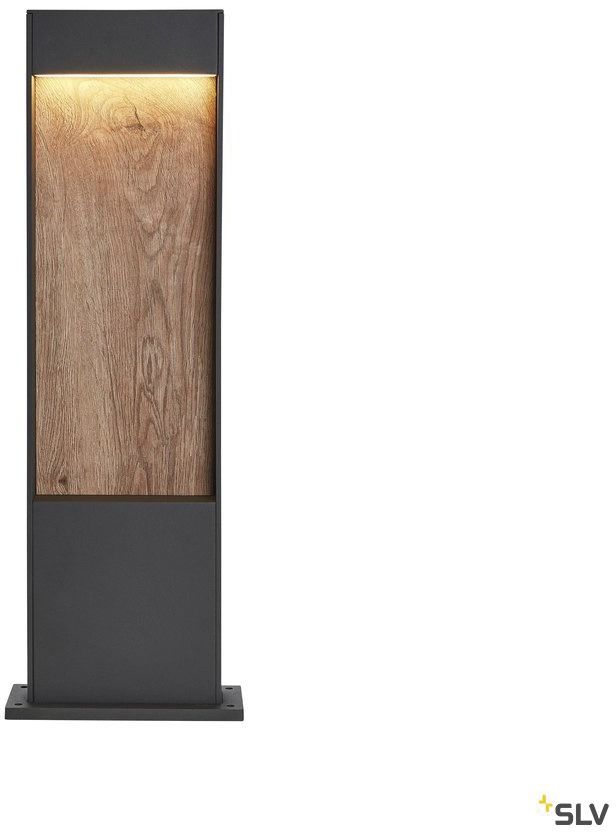 LED-Pollerleuchte 10W IP65 3000K 400lm br Alu 1LED Kst_tr