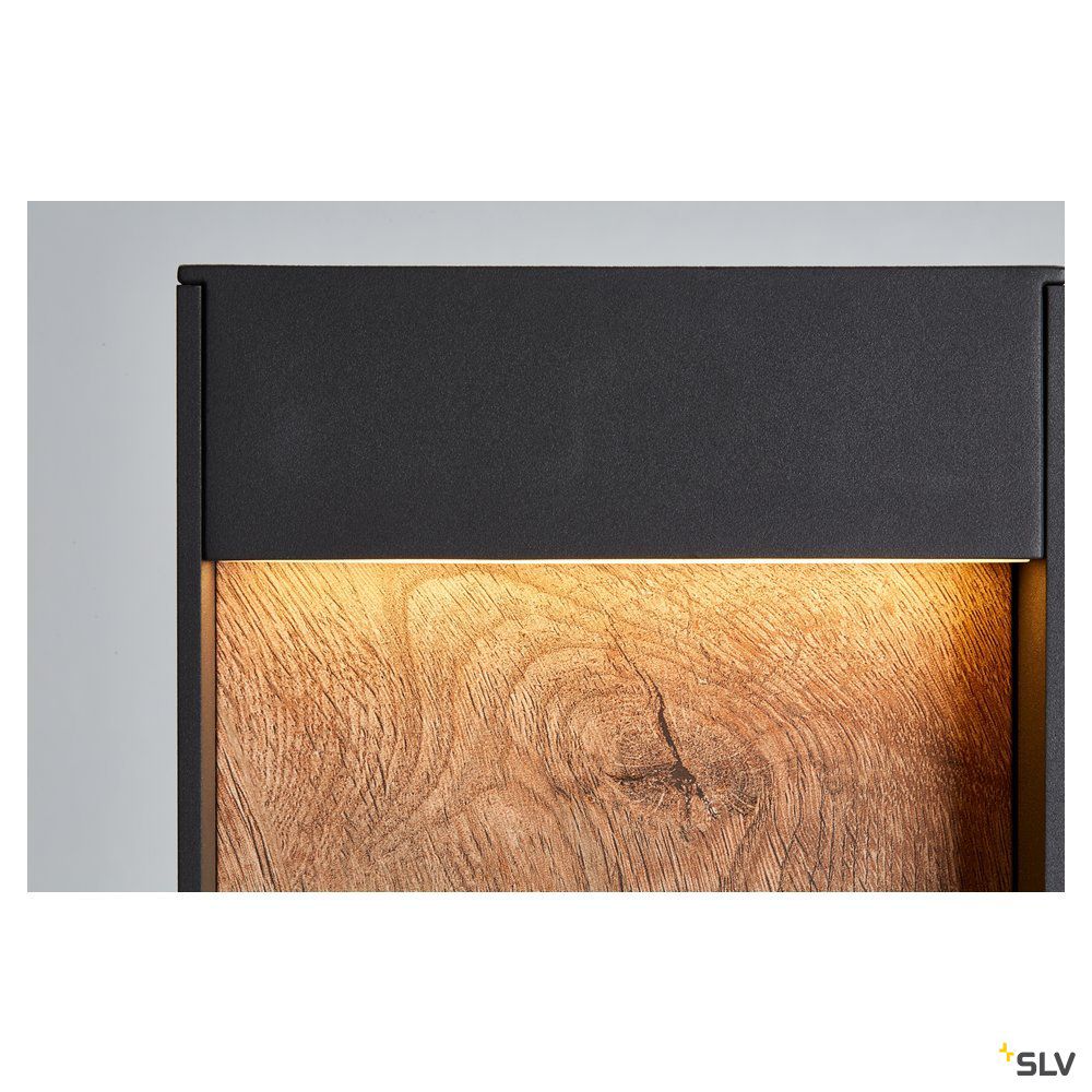 LED-Pollerleuchte 10W IP65 3000K 400lm br Alu 1LED Kst_tr