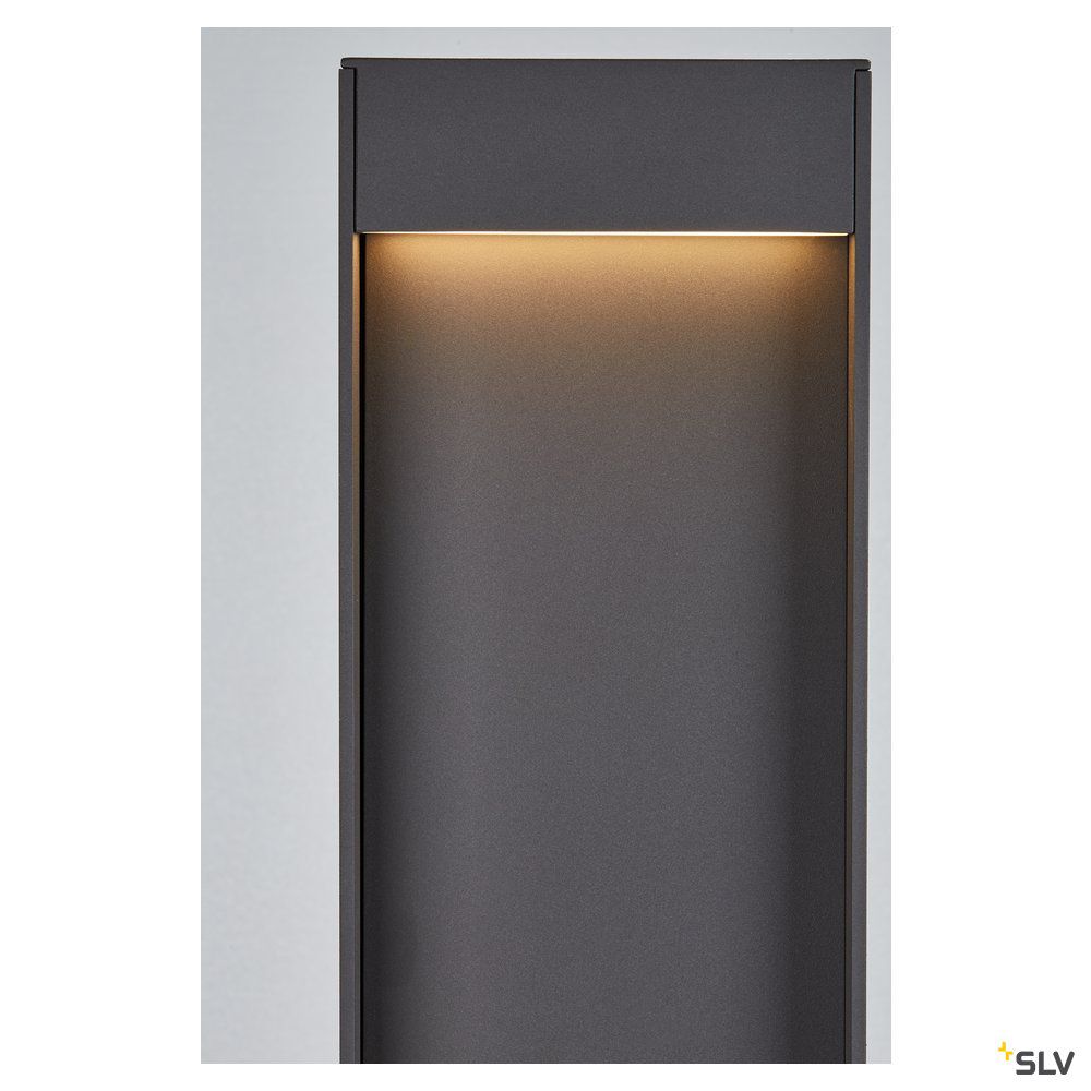 LED-Pollerleuchte 10W IP65 3000K 400lm anth 1LED Alu Kst_tr