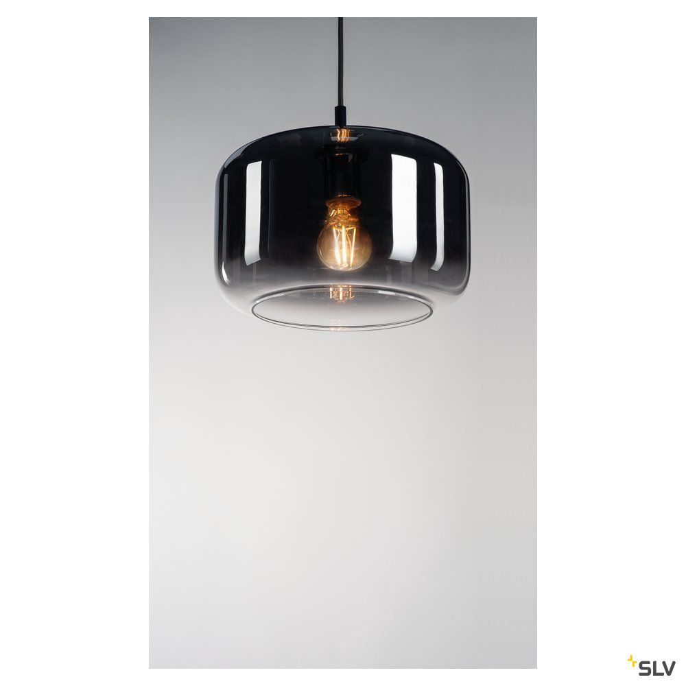 Pendelleuchte 15W HV chr E27 asym IP20 Ø280mm