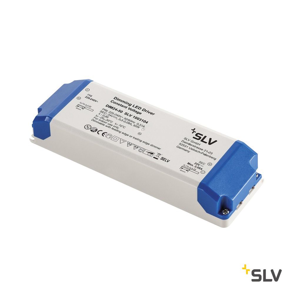 LED-Steuerung 50W 24V IP20 1-10V dim Dimmung 1-10 V Kstgeh stat 184x61x32mm