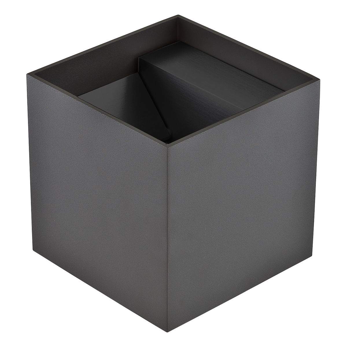 LED-Up/Down Leuchte 12W 4000K 860lm anth Konv IP54 120x123x120mm