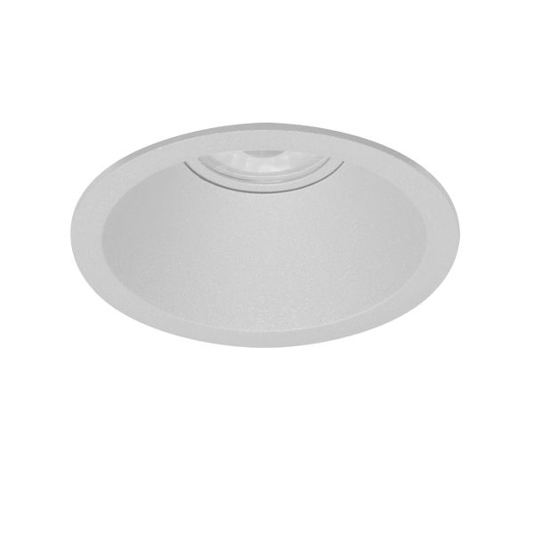 LED-Einbaustrahler 12W Vale-Tu 3000K Alu 1030lm Konv 1LED IP40 ws mt Ø/EB95mm