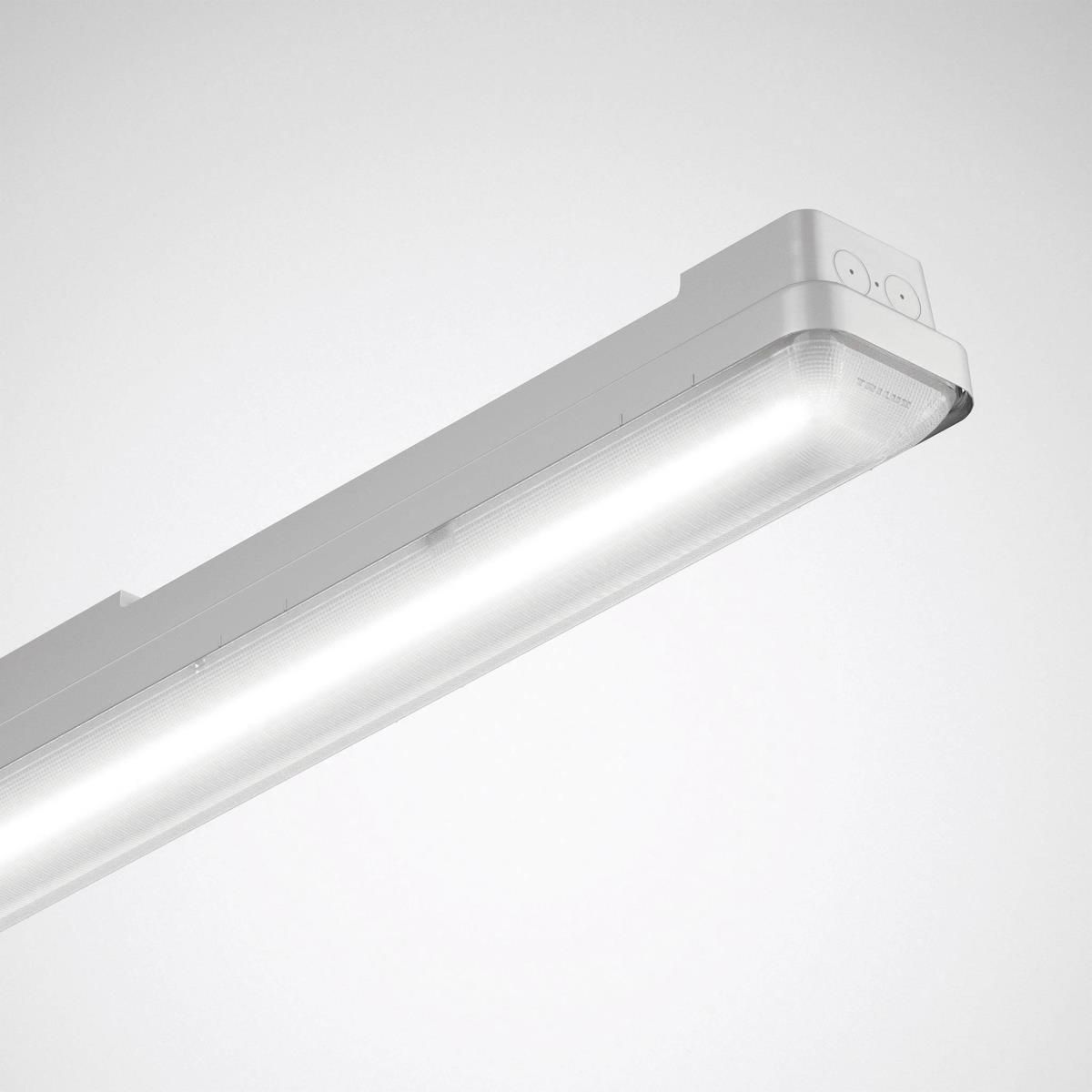 LED-Feuchtraumleuchte 48W 4000K 6300lm gr Konv IP66 Notlicht 1552x102x91mm