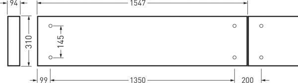 LED-Hallenleuchte 69W Actison Fit 4000K 9300lm 1LED sym Konv Dimmung DALI IP20
