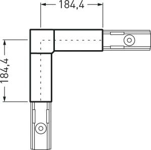 Kupplung/Verbinder L E-Line Fix si 362mm 14x2,5qmm