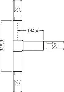 Kupplung/Verbinder T E-Line Fix ws 659mm 14x2,5qmm
